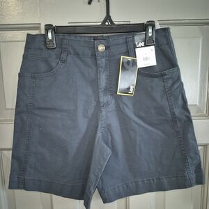Lee Women's Charcoal Shorts Size 8 NWT